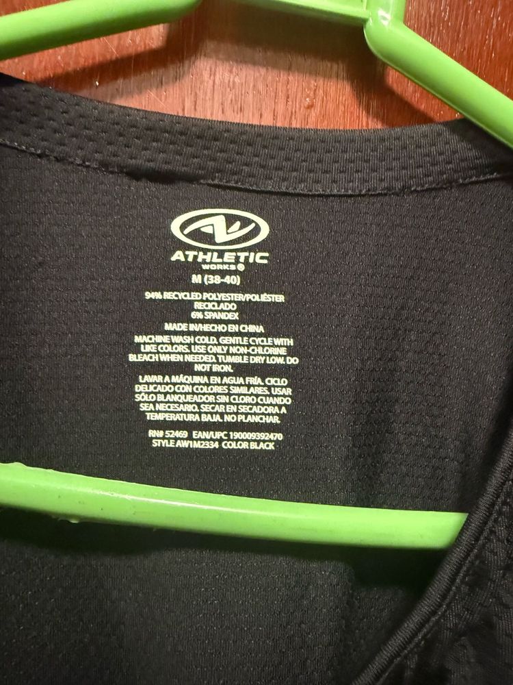 Unisex Athletic Works Black Top