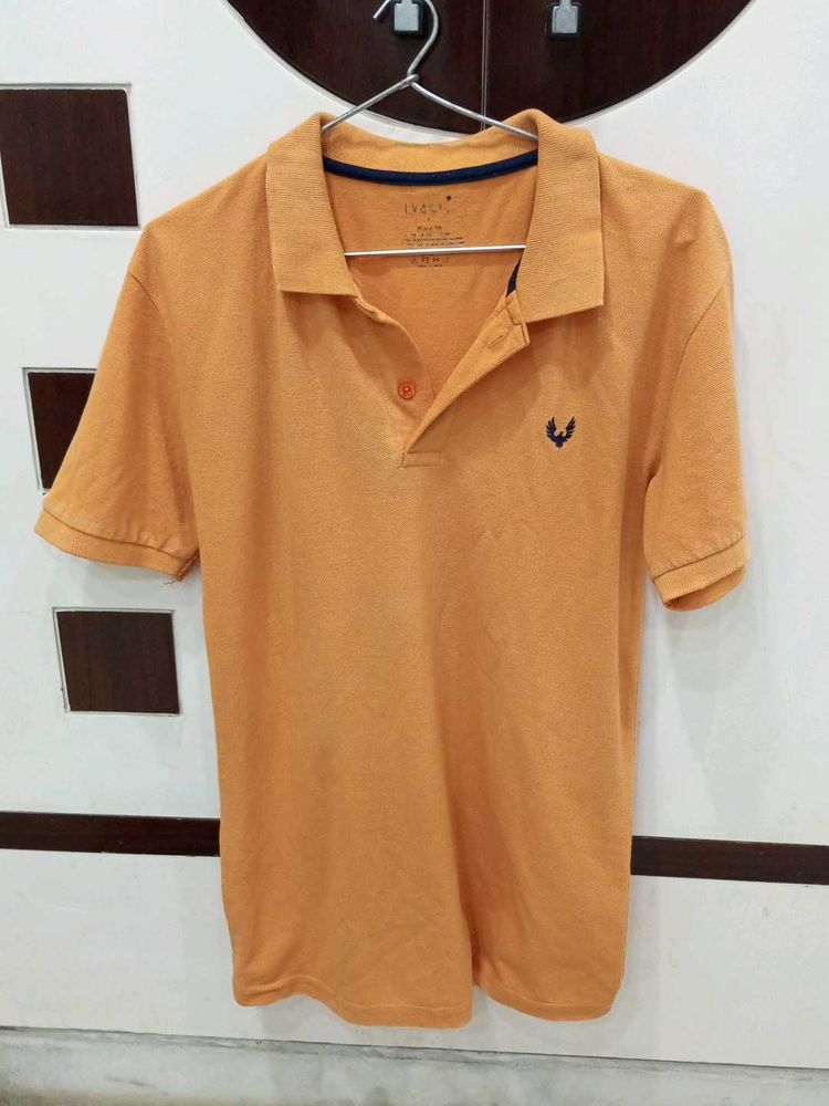 Aeropostale Orange Polo Shirt