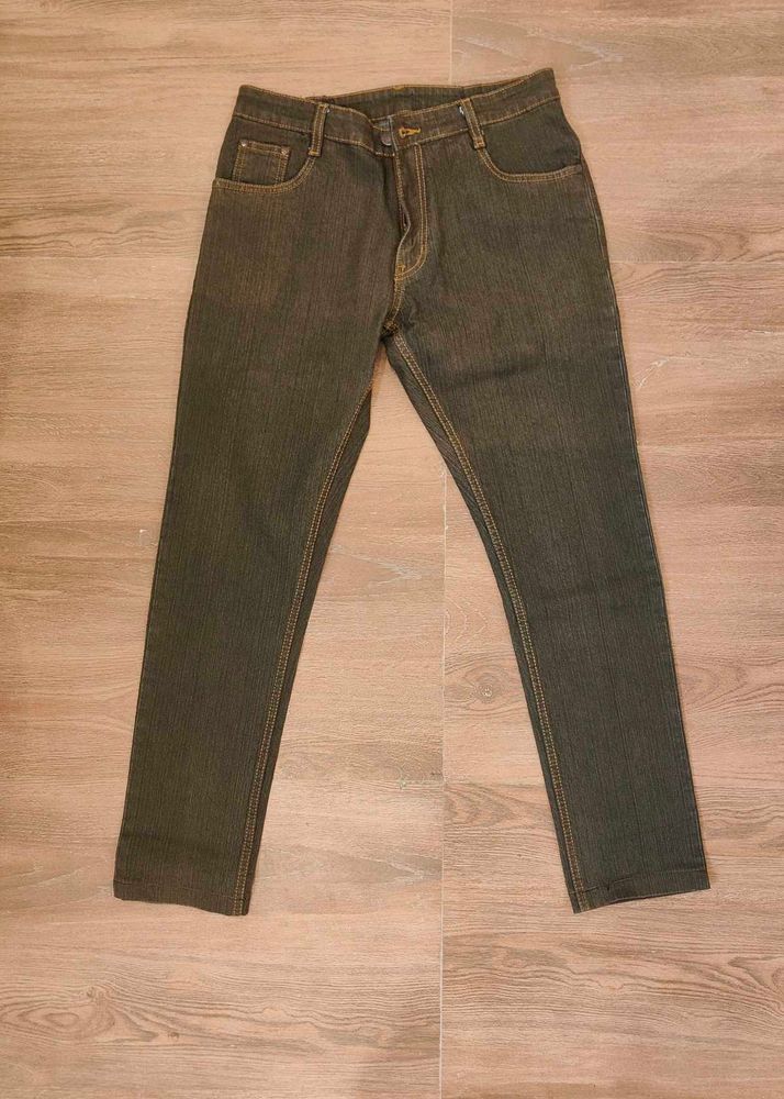 Brown Denim Jeans