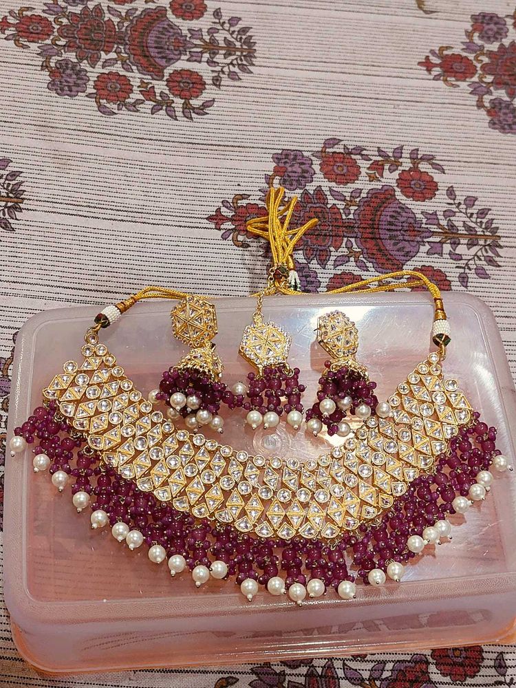 Stunning Indian Jewelry Set I Will Adjust The Pric