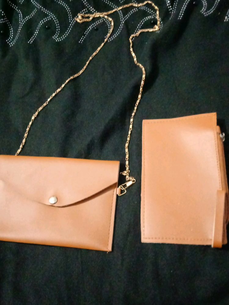 Small Pouch And Sling Bag