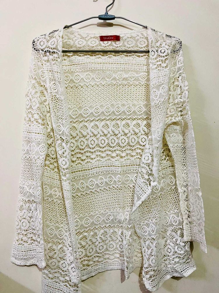 Lace Detail Cardigan