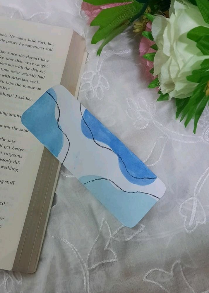 Blue Bookmark