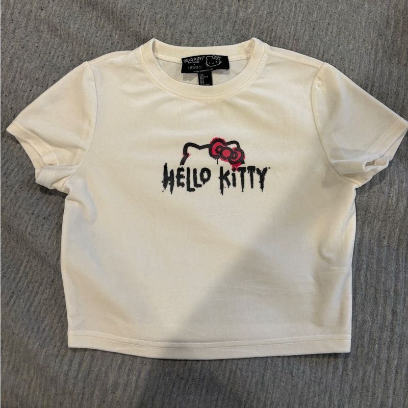 Hello Kitty Crop Top
