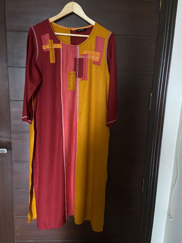 Imara Colour Block Kurta ( XXl)