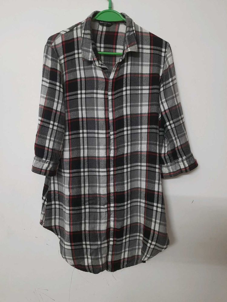 Long Top Cotton Soft Half Sleeves