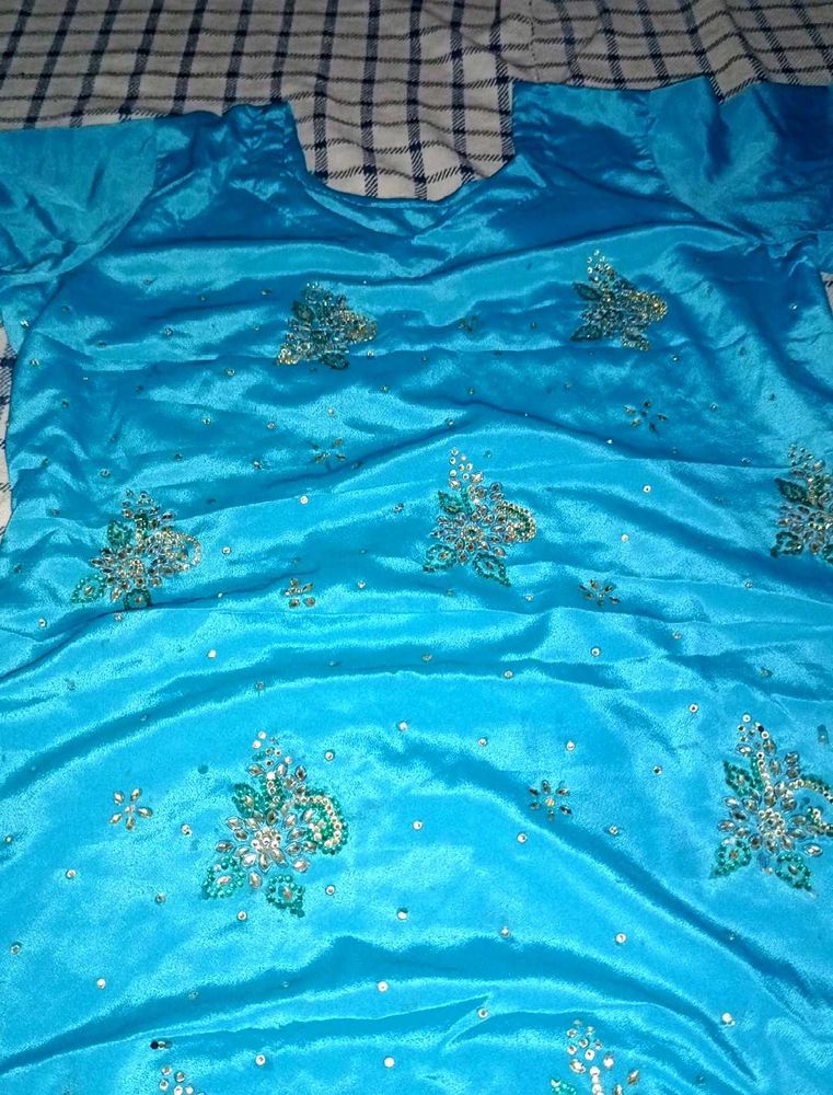 Party Wear Silk Suit