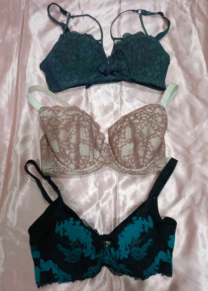 Combo Of 3 Imported Designer Bra