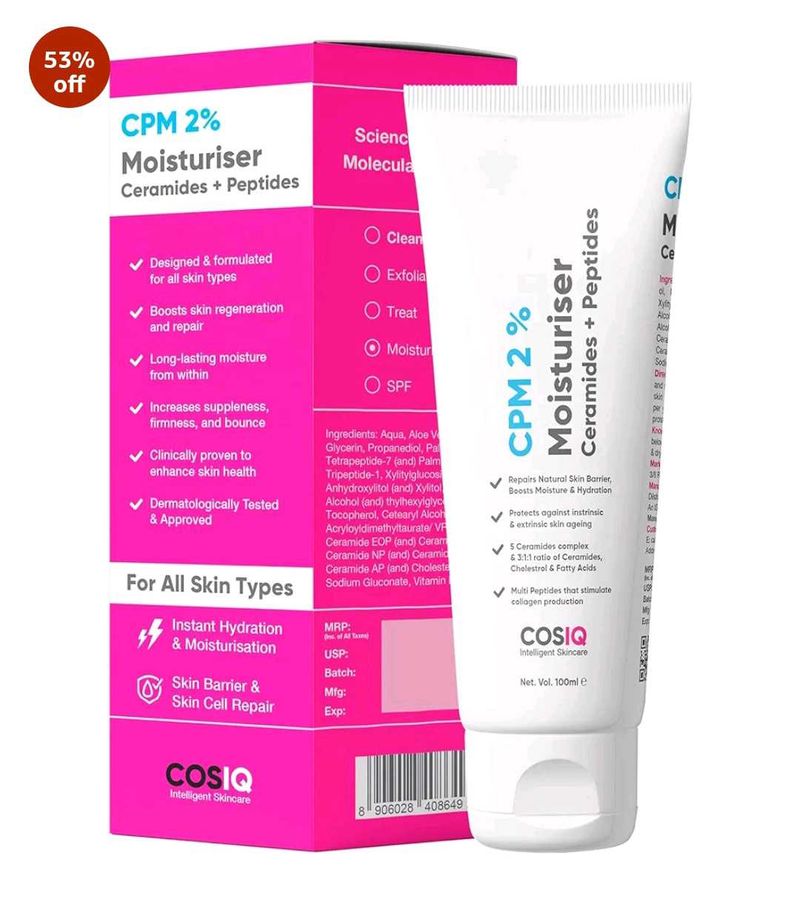 COSIQ CPM 2% Moisturiser 100 ml