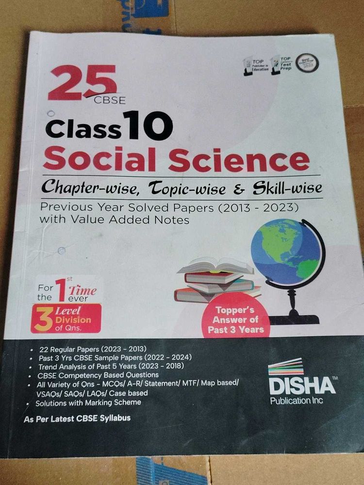 Class 10 Social Science Book