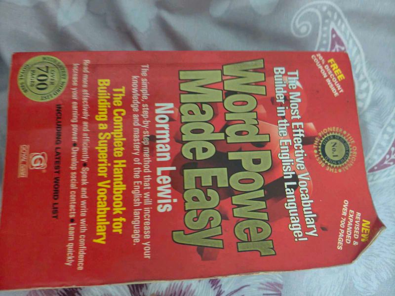 Word Power Made Easy Book For Sale