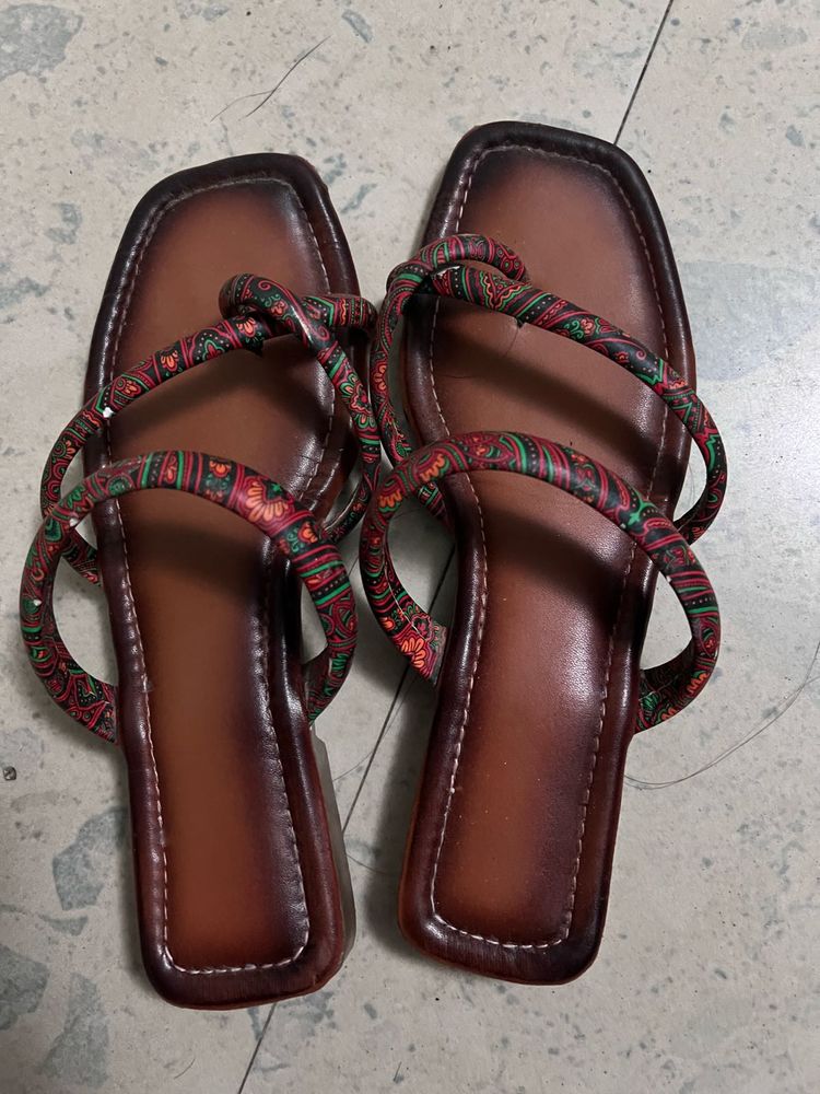 Boho Chic Flat Sandals
