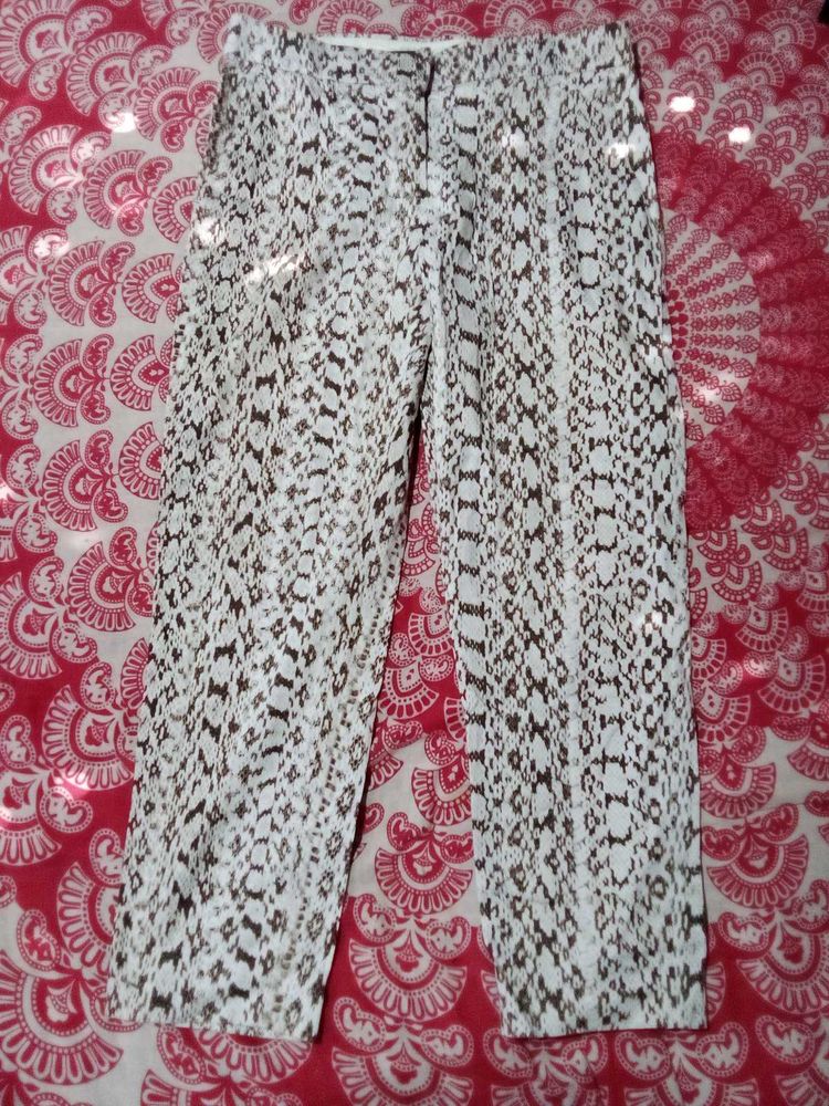 Animal Print Pants