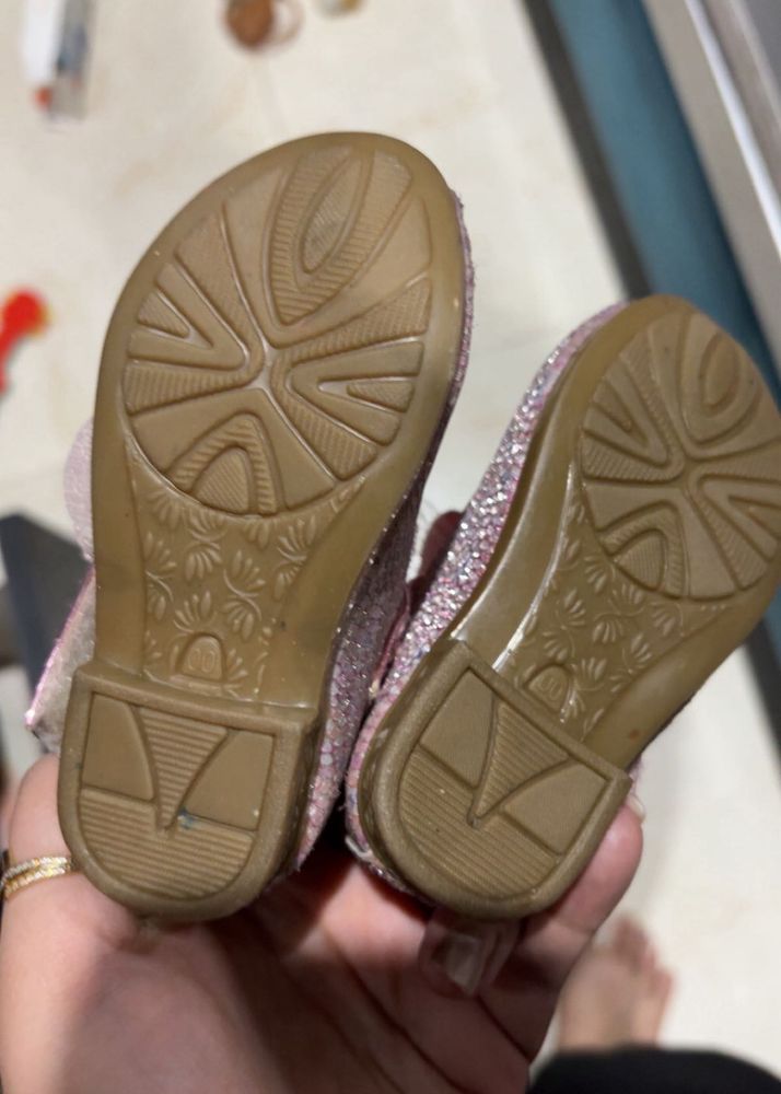 Sparkly Pink Toddler Shoes