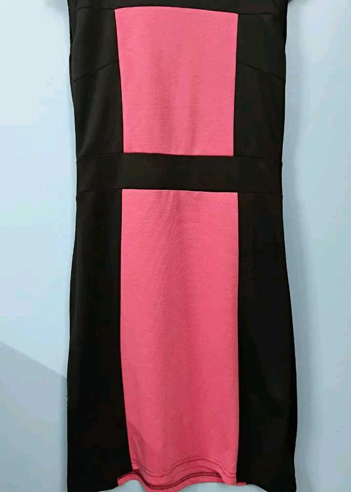 Chic Color Block Dress