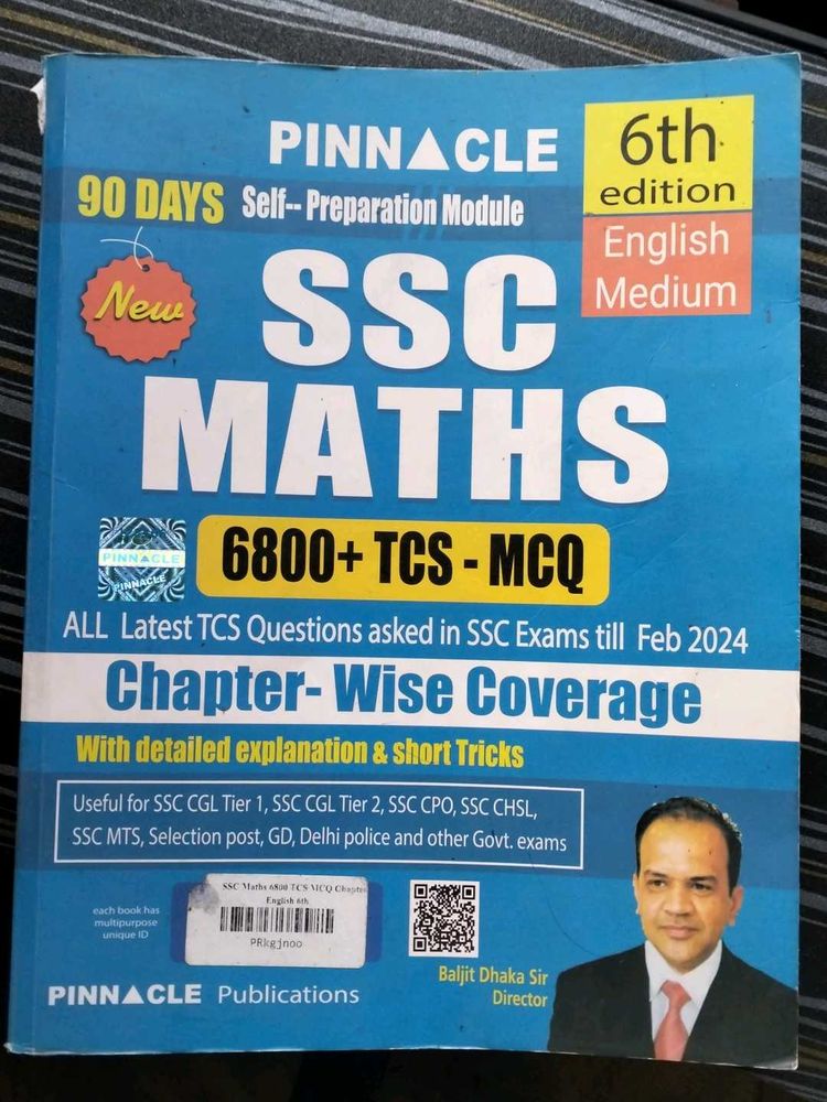 SSC Maths Pinnacle (6th Edition)
