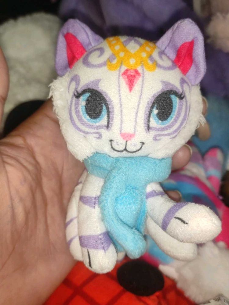 Soft Toy Cat with Scarf