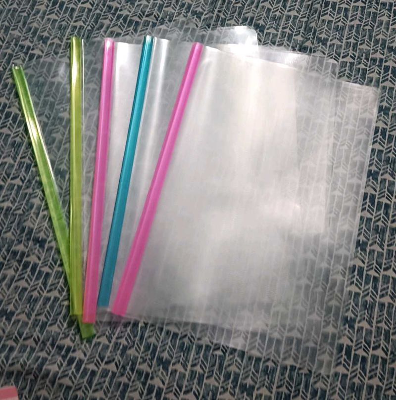 Stick Transparent A4 Size File Folder