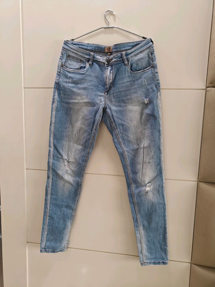 Blue Denim In 30" Waist Jeans