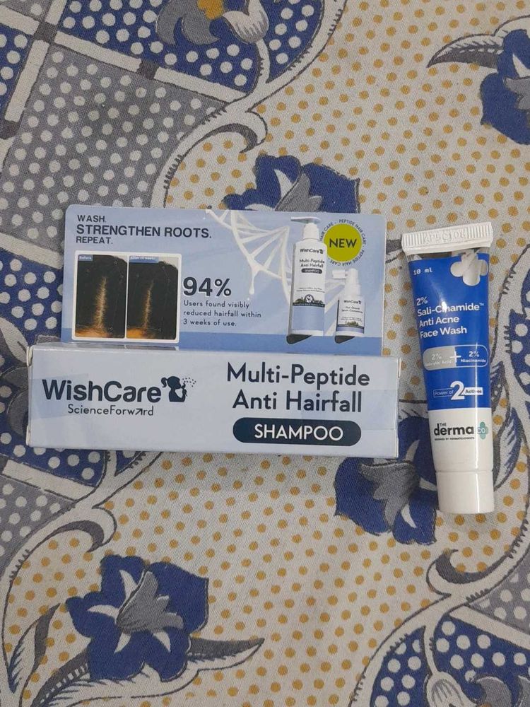WishCare Anti Hairfall Shampoo &amp; Face Wash