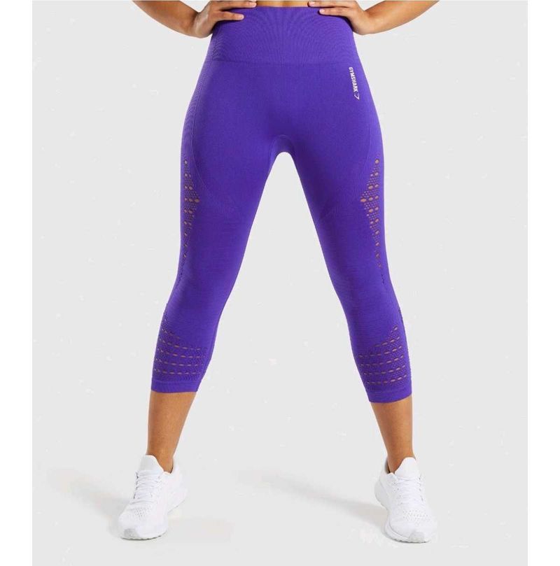 Gymshark Purple Capri Leggings
