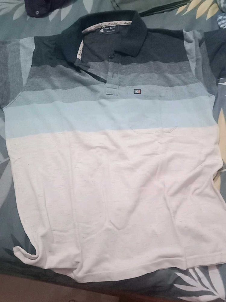 Striped Polo T-Shirt
