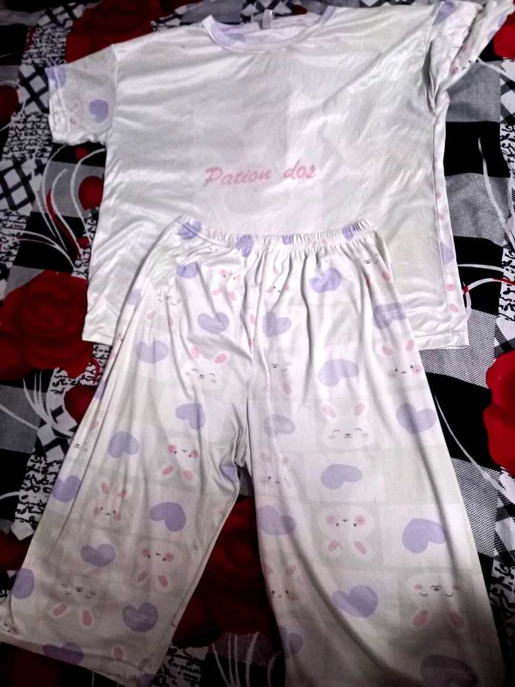 Cute Bunny Pajama Set