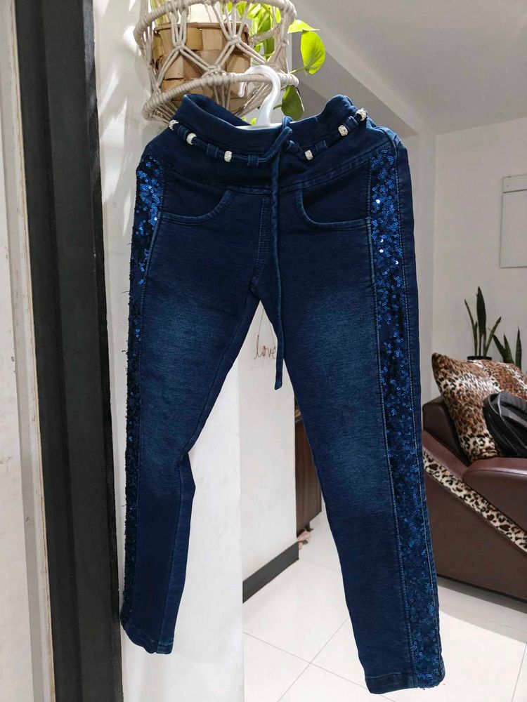 Stylish Embellished Jeans