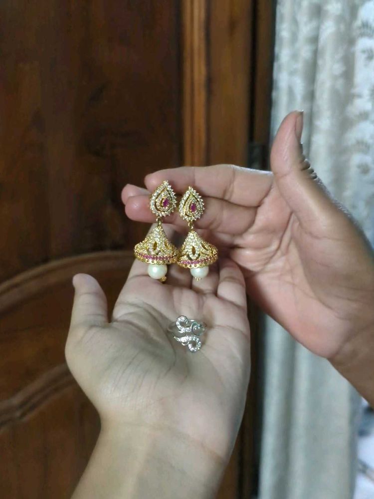 Earrings And Ringo Combo