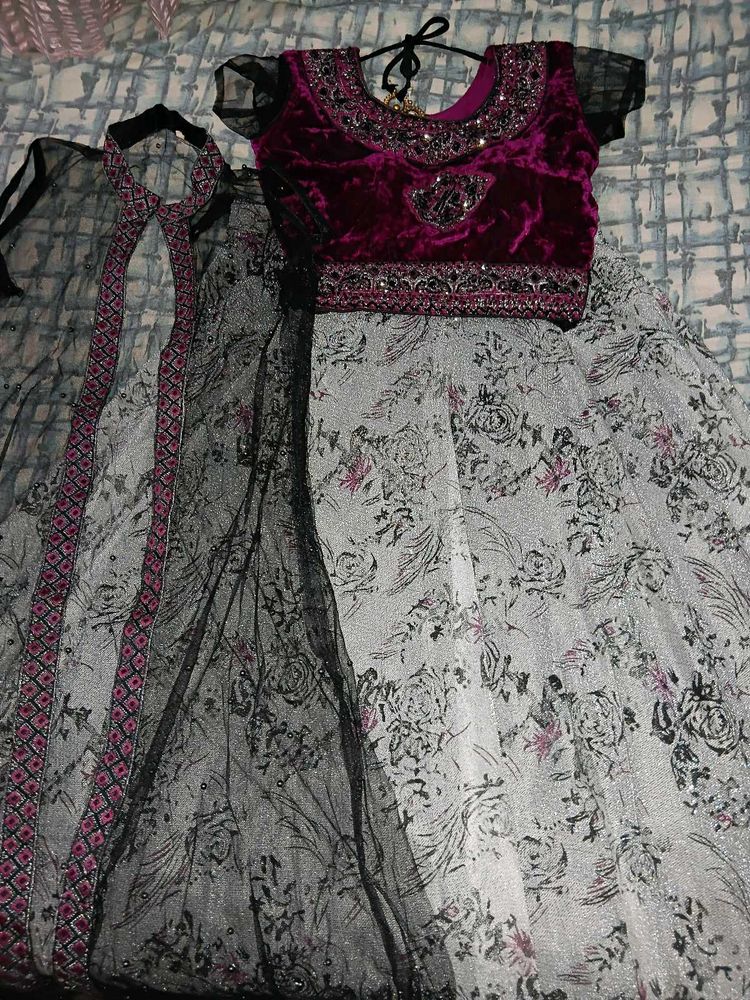 Floral Lehenga Choli