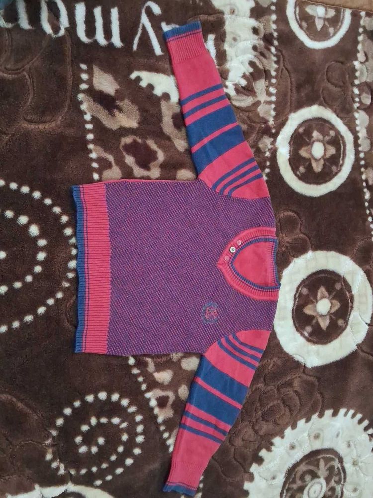 Striped Knit Sweater