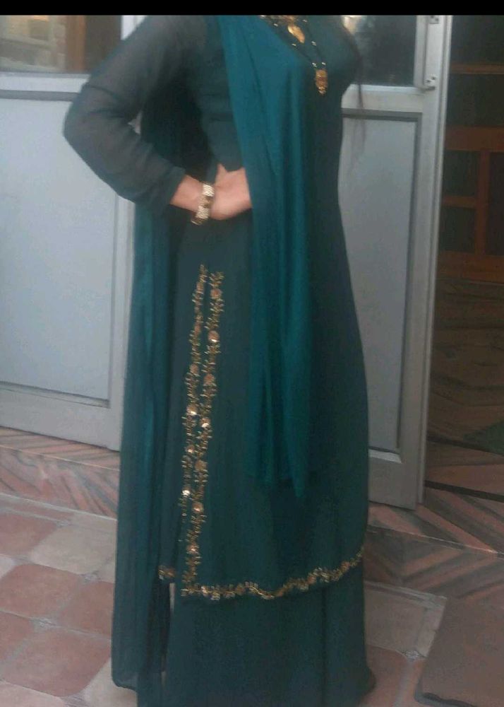 Elegant Green Kurta Set