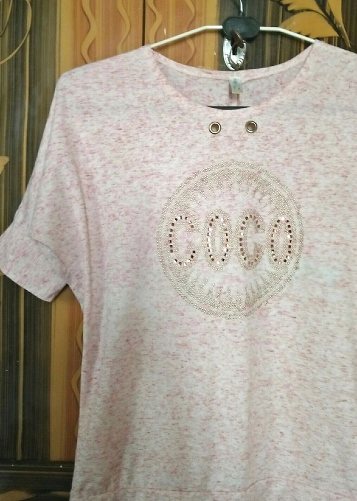 casual pastel color top