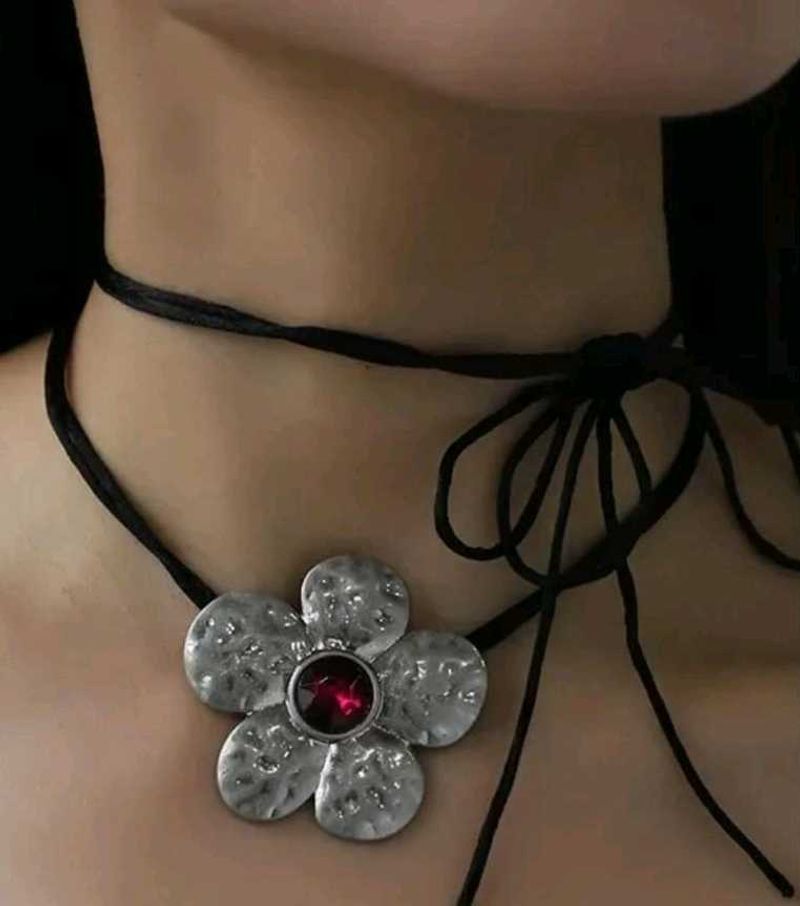Floral Statement Choker