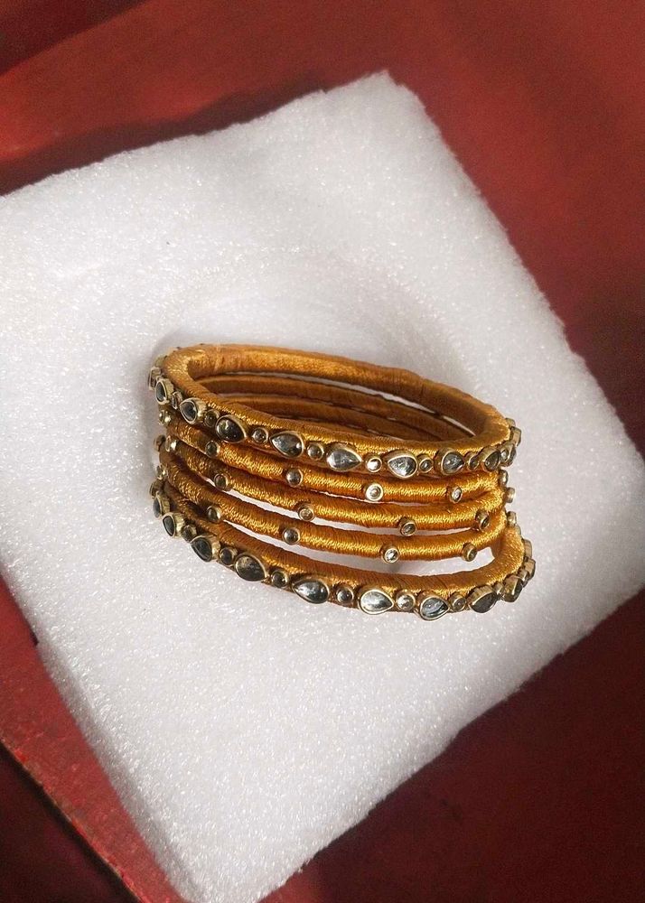 Silk Thread Bangles ✨