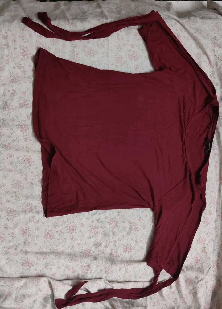 Marron Globus Medium Size Top