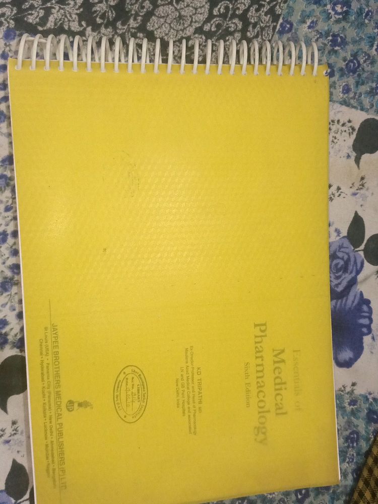 KDT Pharmacology Book