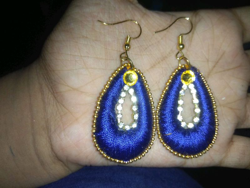 Pearl Shaped Earrings (Colour Can Be Customized)