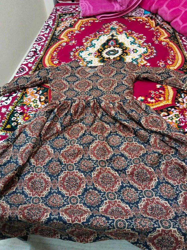New Without Tag V Neck Anarkali