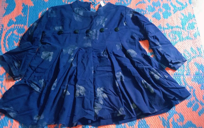 Medium Size Neavy Blue Top