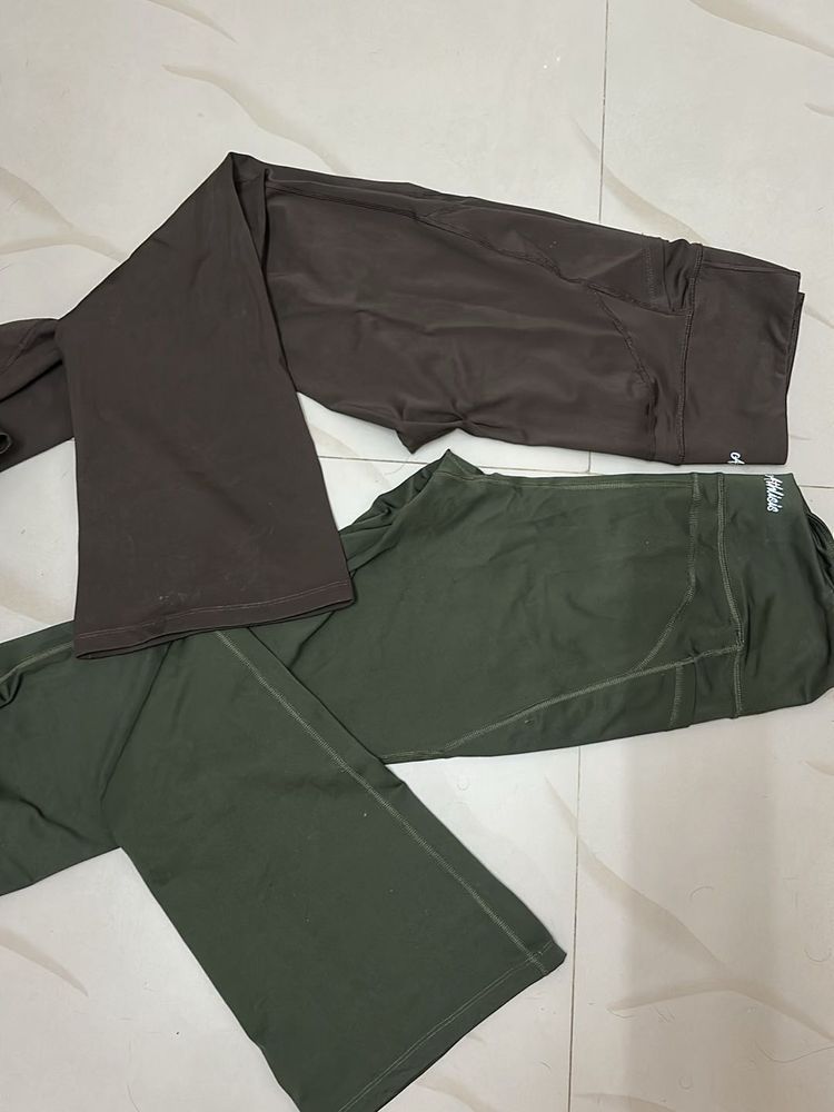 Set Of 2 💫GYM FLARE PANTS Great Quality