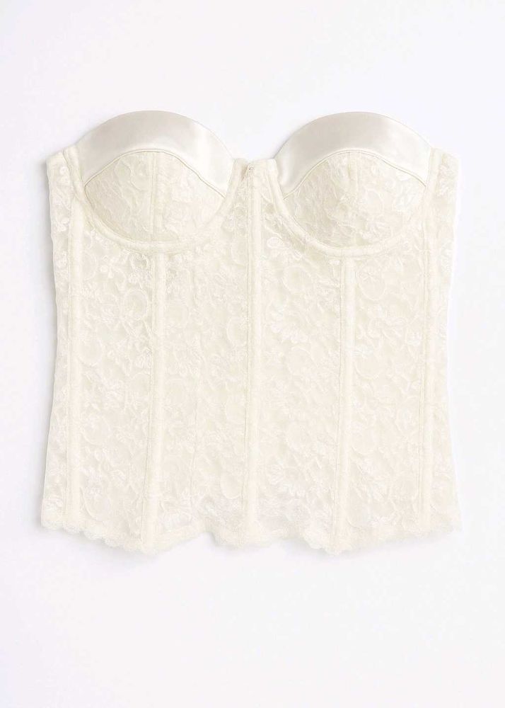 Imported Lace Bustier Top🌷🎀