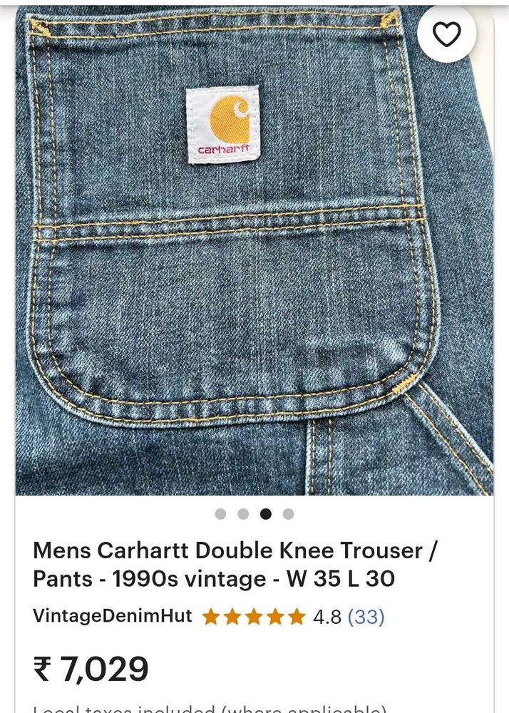 Wide Leg CARHARTT JEAN