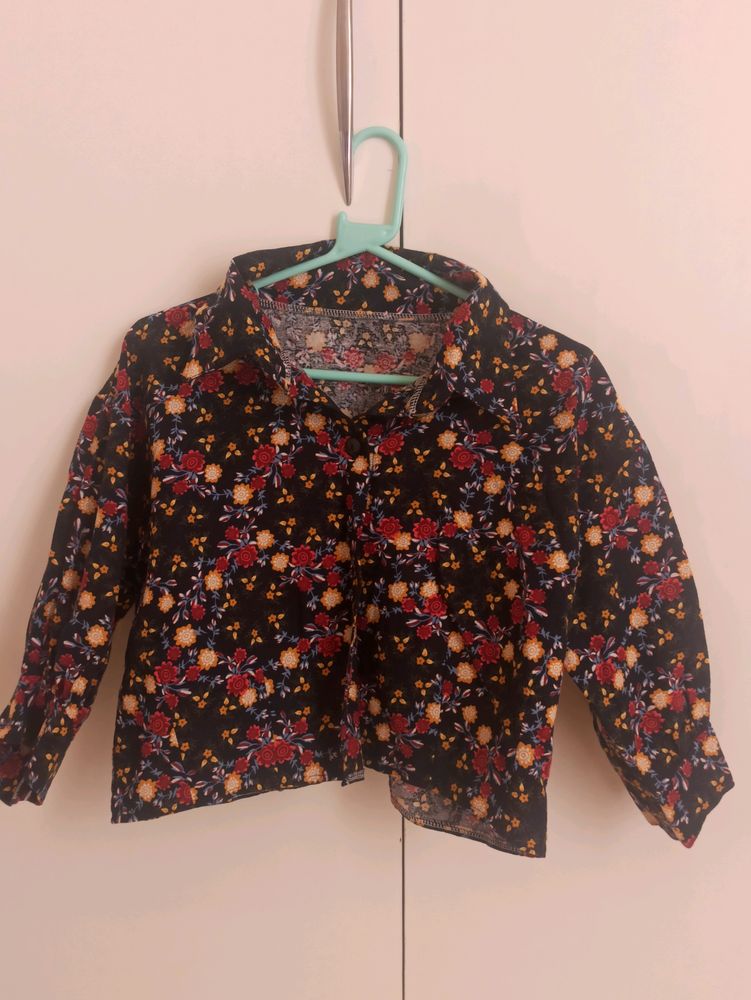 Floral Crop Top