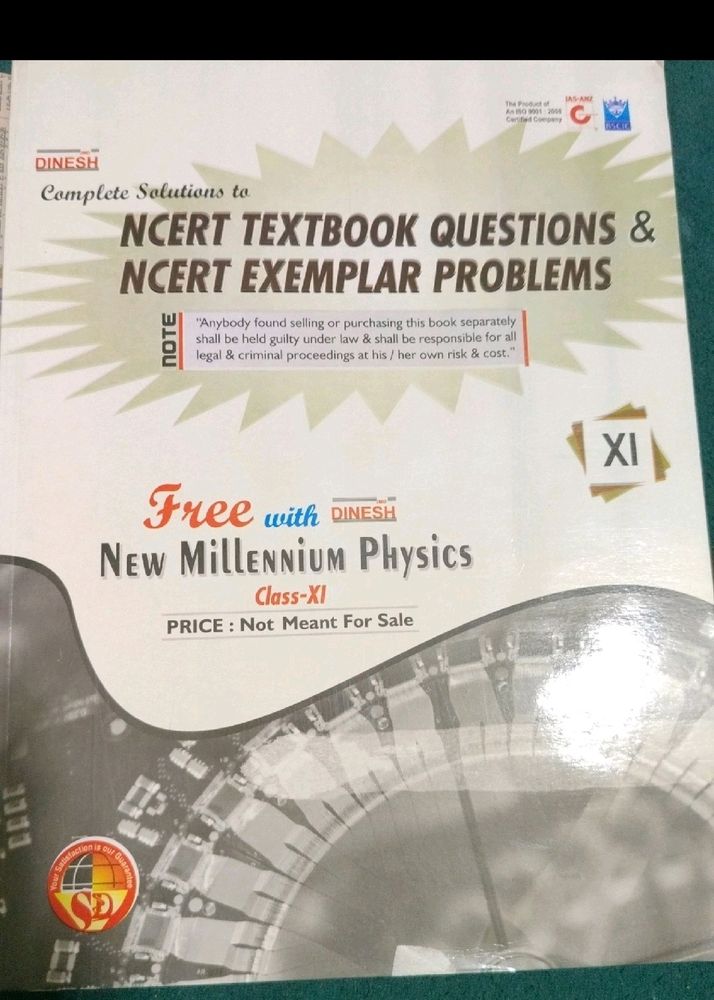 Ncert Book Question &amp; Examplar Problem Solution XI