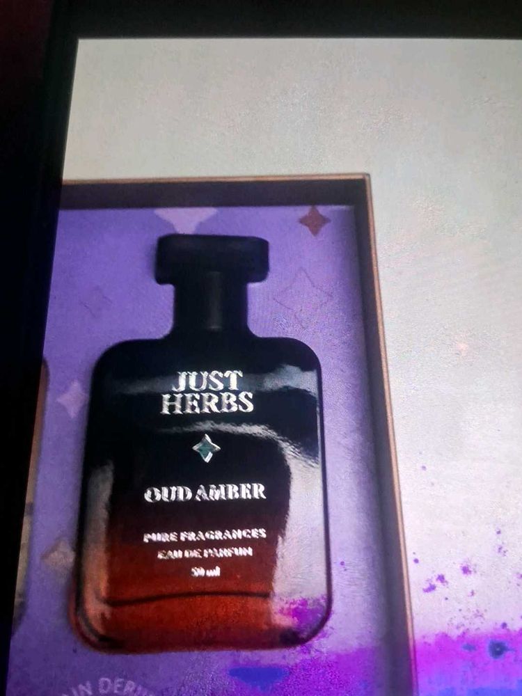 Just Herbs Oud Amber Perfume