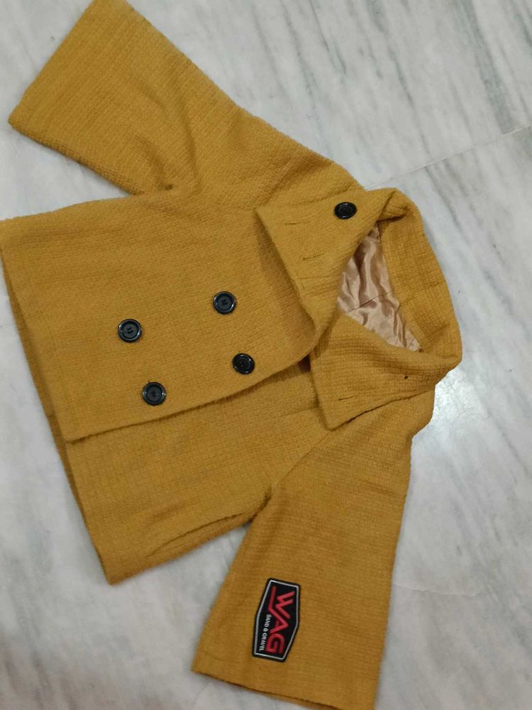 WAG Mustard Yellow Jacket (S)