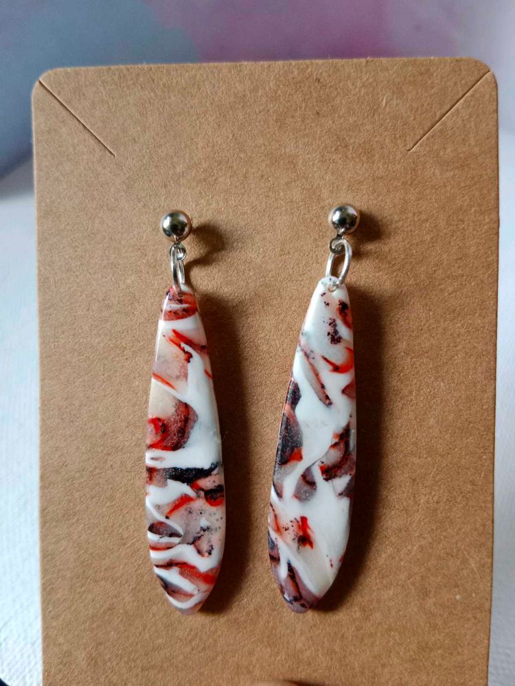 Handmade Clay Earrings (4)