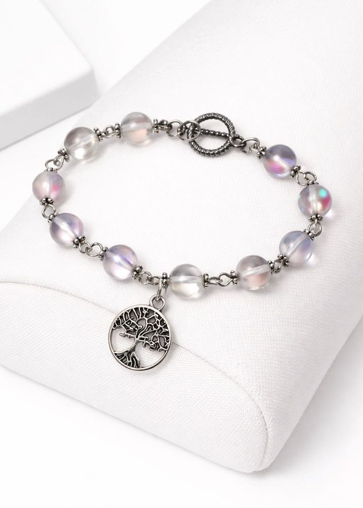 Tree of Life Moonstone Bracelet