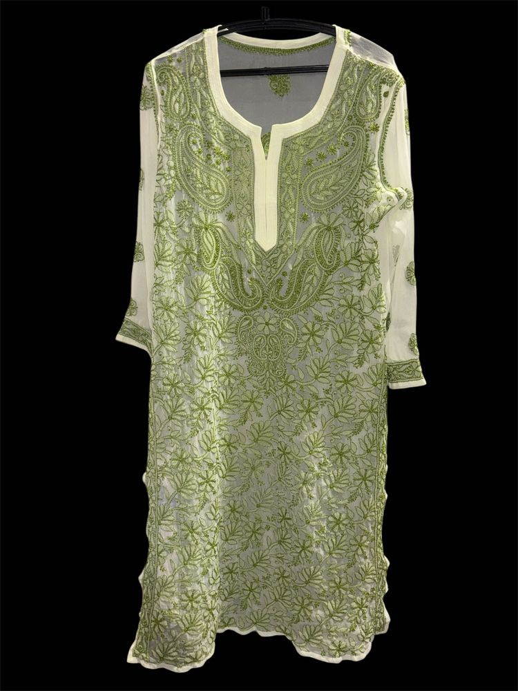 Pure Chikankari Kurti